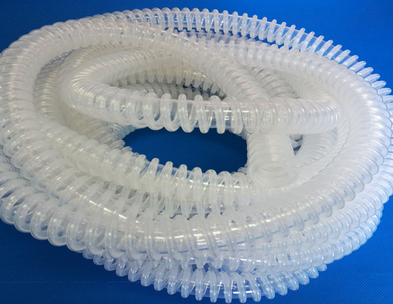呼吸机硅胶螺纹管