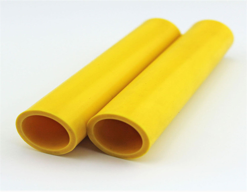 黄色电力硅胶管